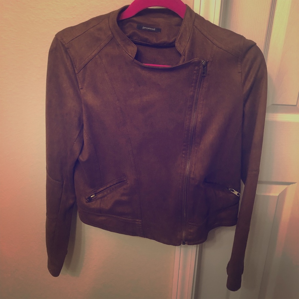 PROMO suede jacket.